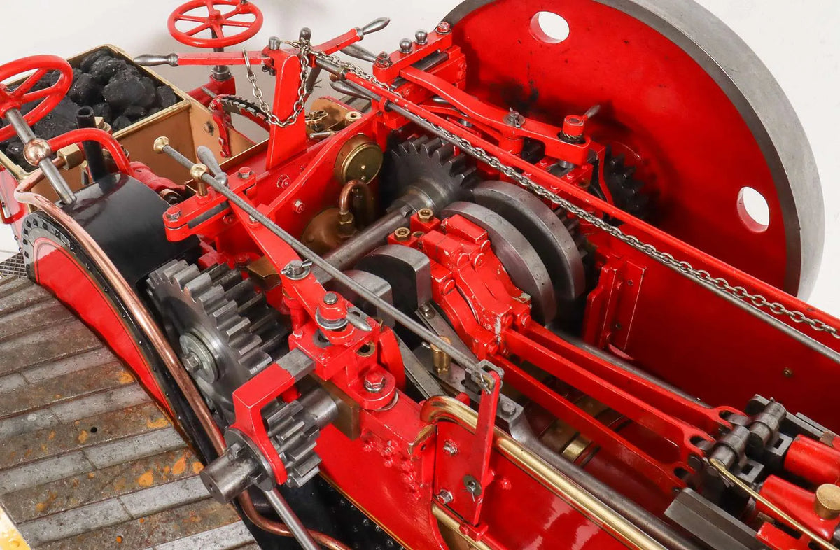 2 inch scale Fowler DCC road locomotive