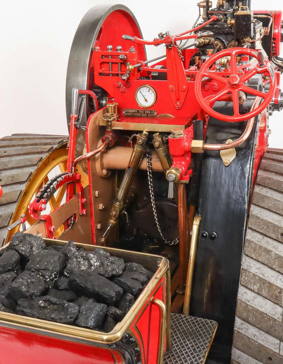 2 inch scale Fowler DCC road locomotive