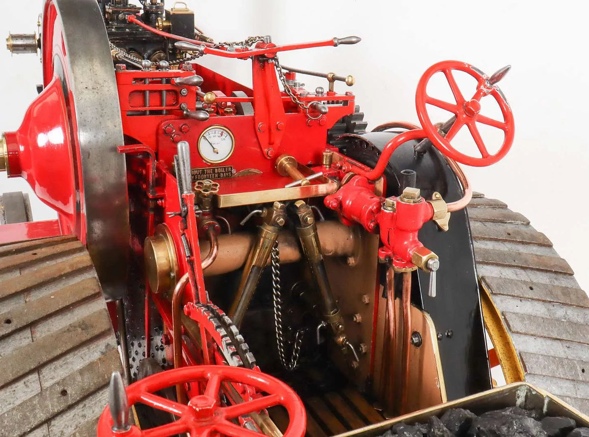 2 inch scale Fowler DCC road locomotive