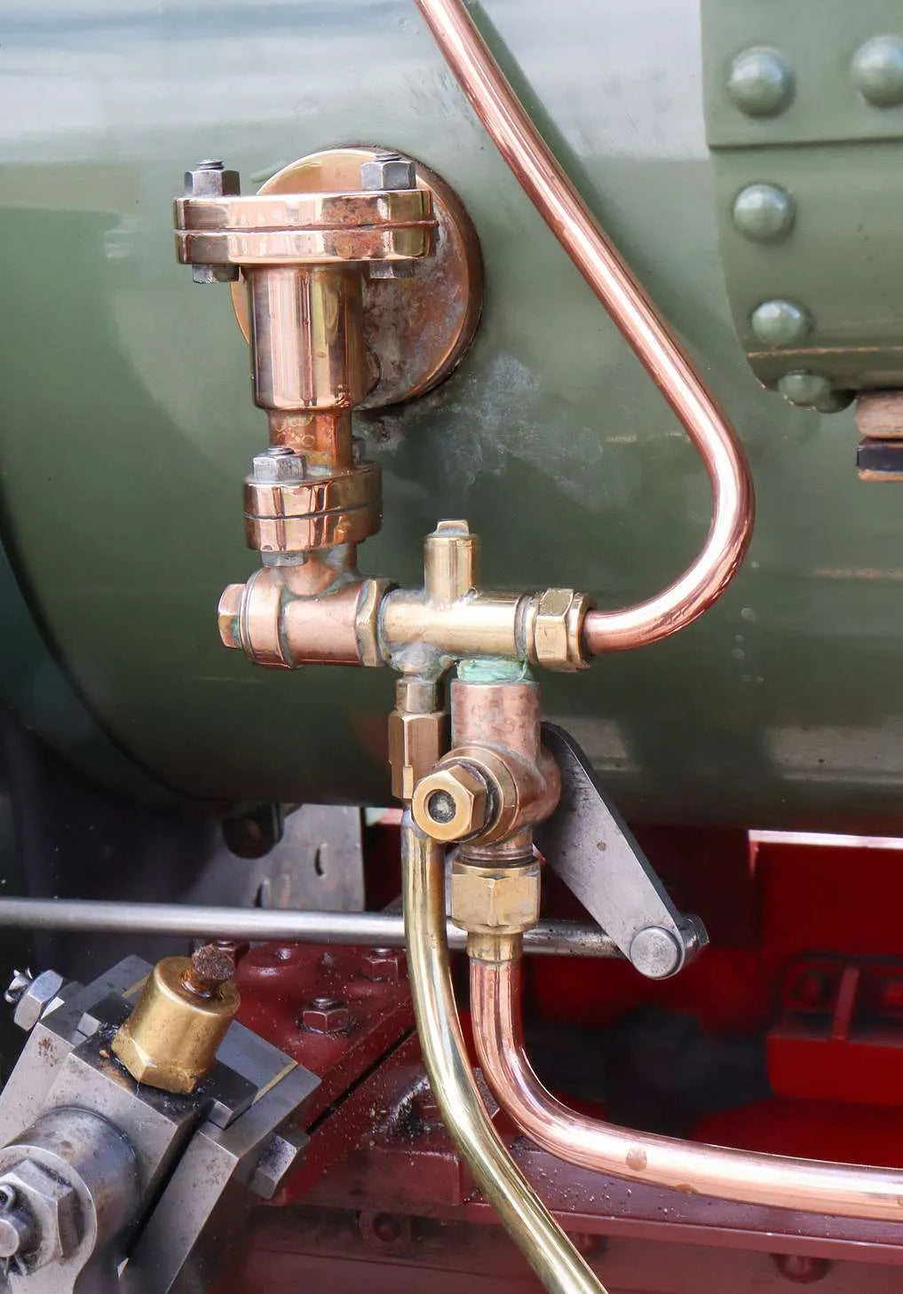 7 1/4 inch narrow gauge Kerr, Stuart "Wren" 0-4-0ST with driving truck