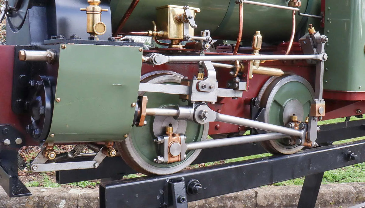 7 1/4 inch narrow gauge Kerr, Stuart "Wren" 0-4-0ST with driving truck