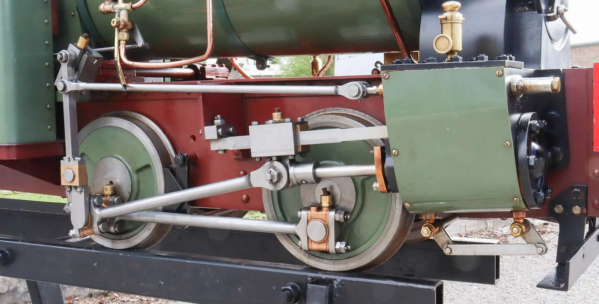 7 1/4 inch narrow gauge Kerr, Stuart "Wren" 0-4-0ST with driving truck