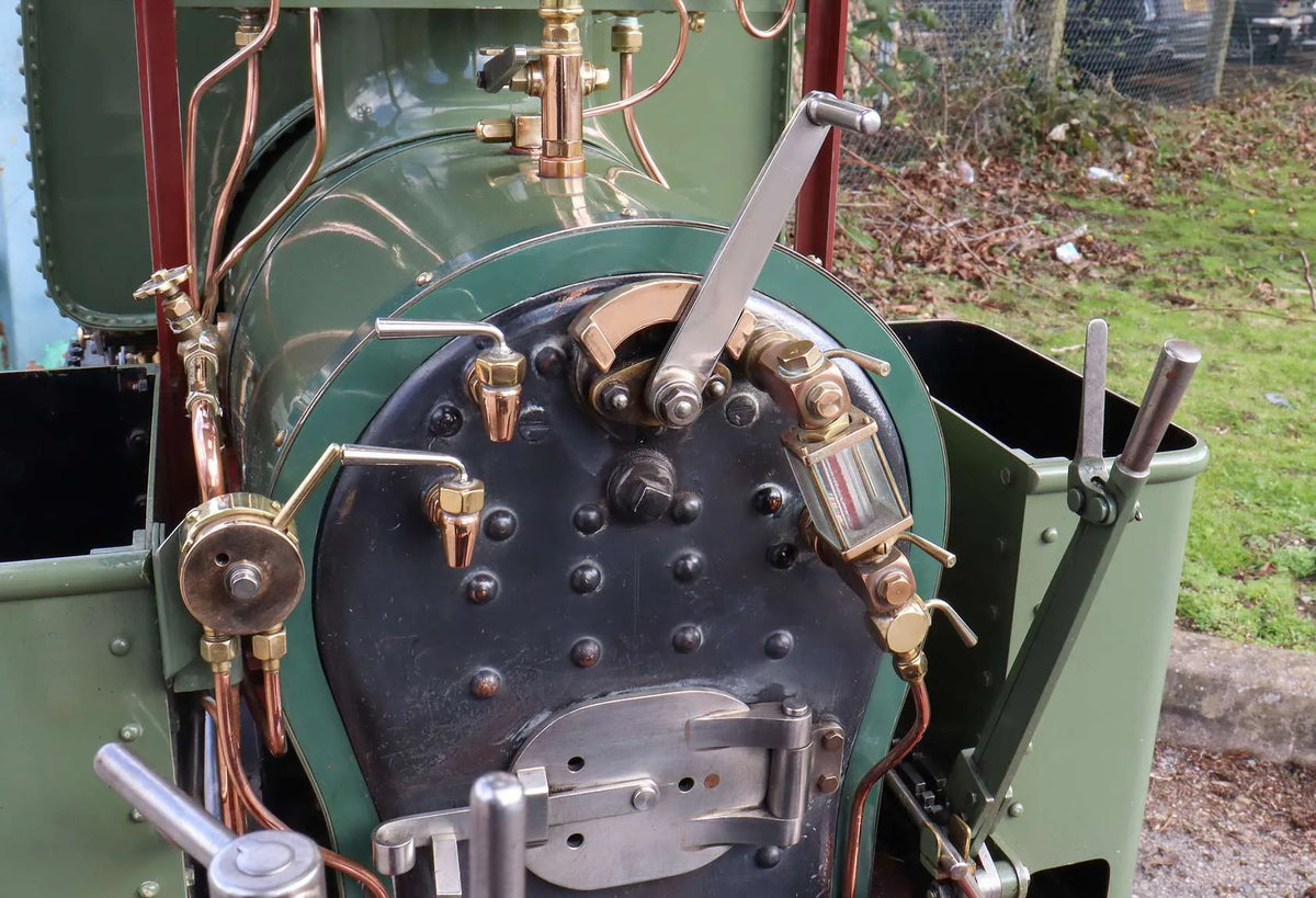 7 1/4 inch narrow gauge Kerr, Stuart "Wren" 0-4-0ST with driving truck