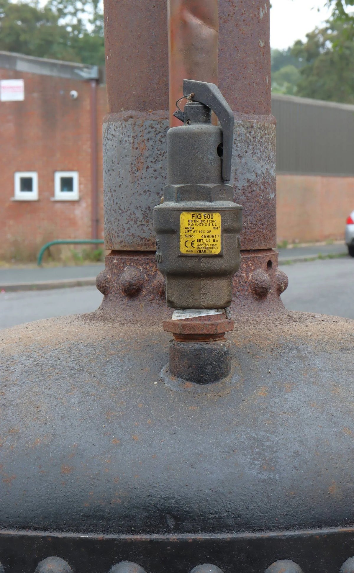 Barford "Demon" 23 inch diameter coal-fired boiler