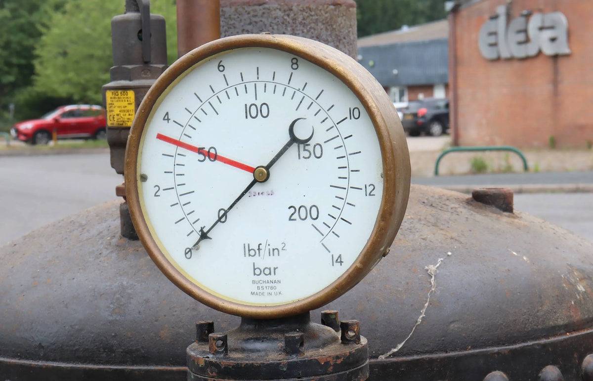 Barford "Demon" 23 inch diameter coal-fired boiler