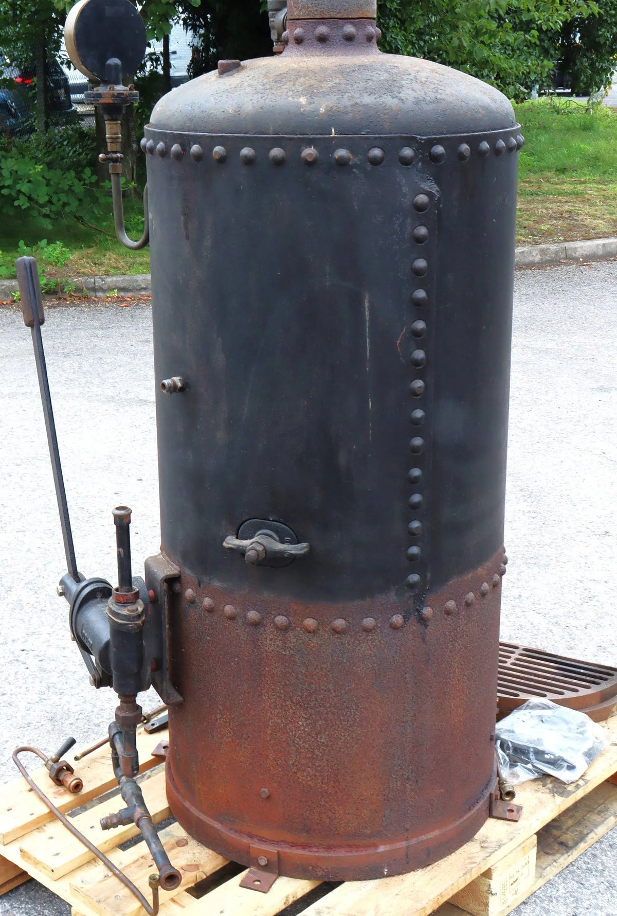 Barford "Demon" 23 inch diameter coal-fired boiler