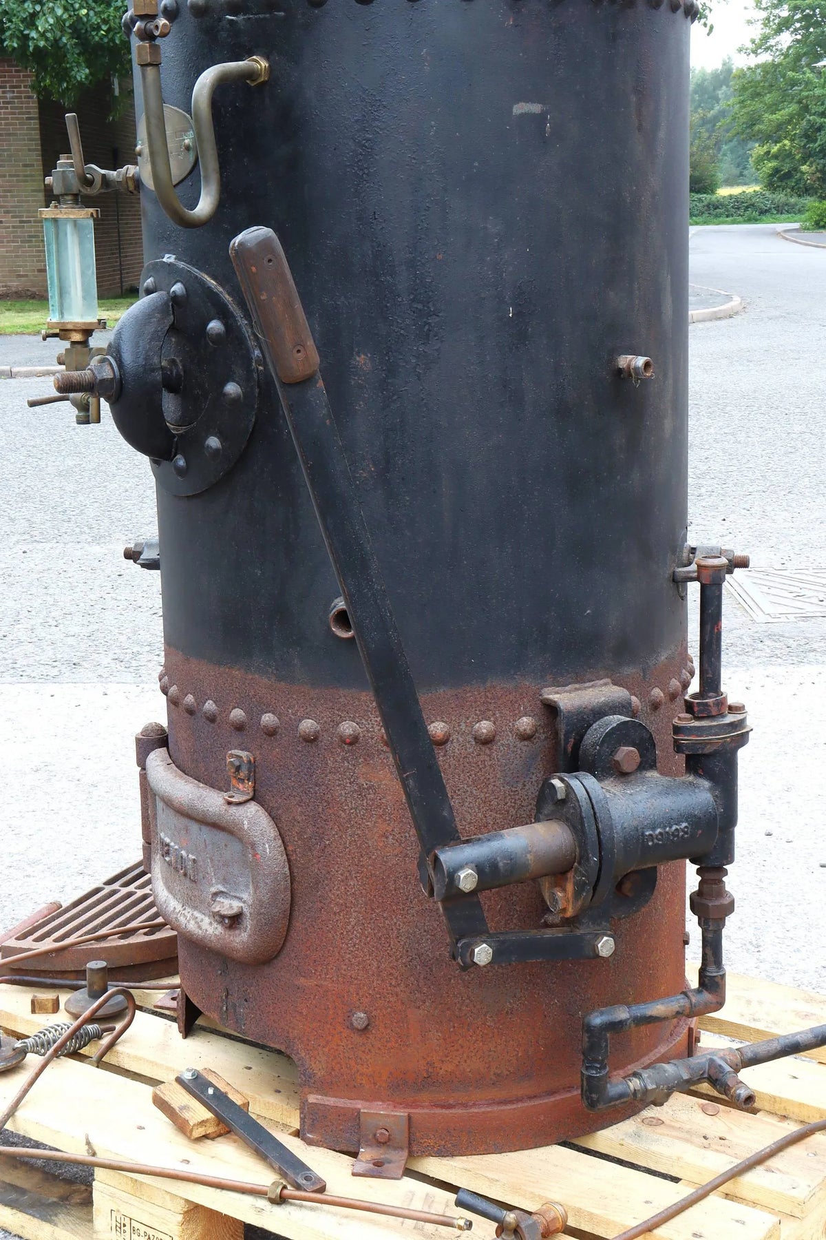 Barford "Demon" 23 inch diameter coal-fired boiler