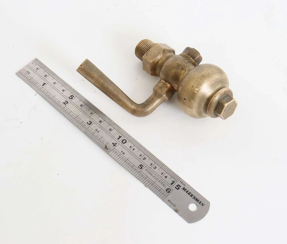 Collection of full-size lubricators, safety valve, whistle