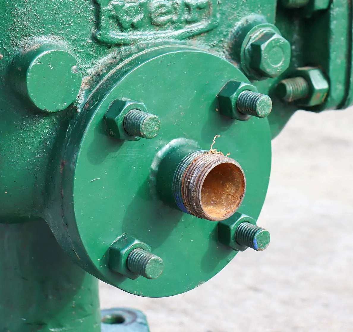 3 x 4 1/2 x 6 Weir steam pump