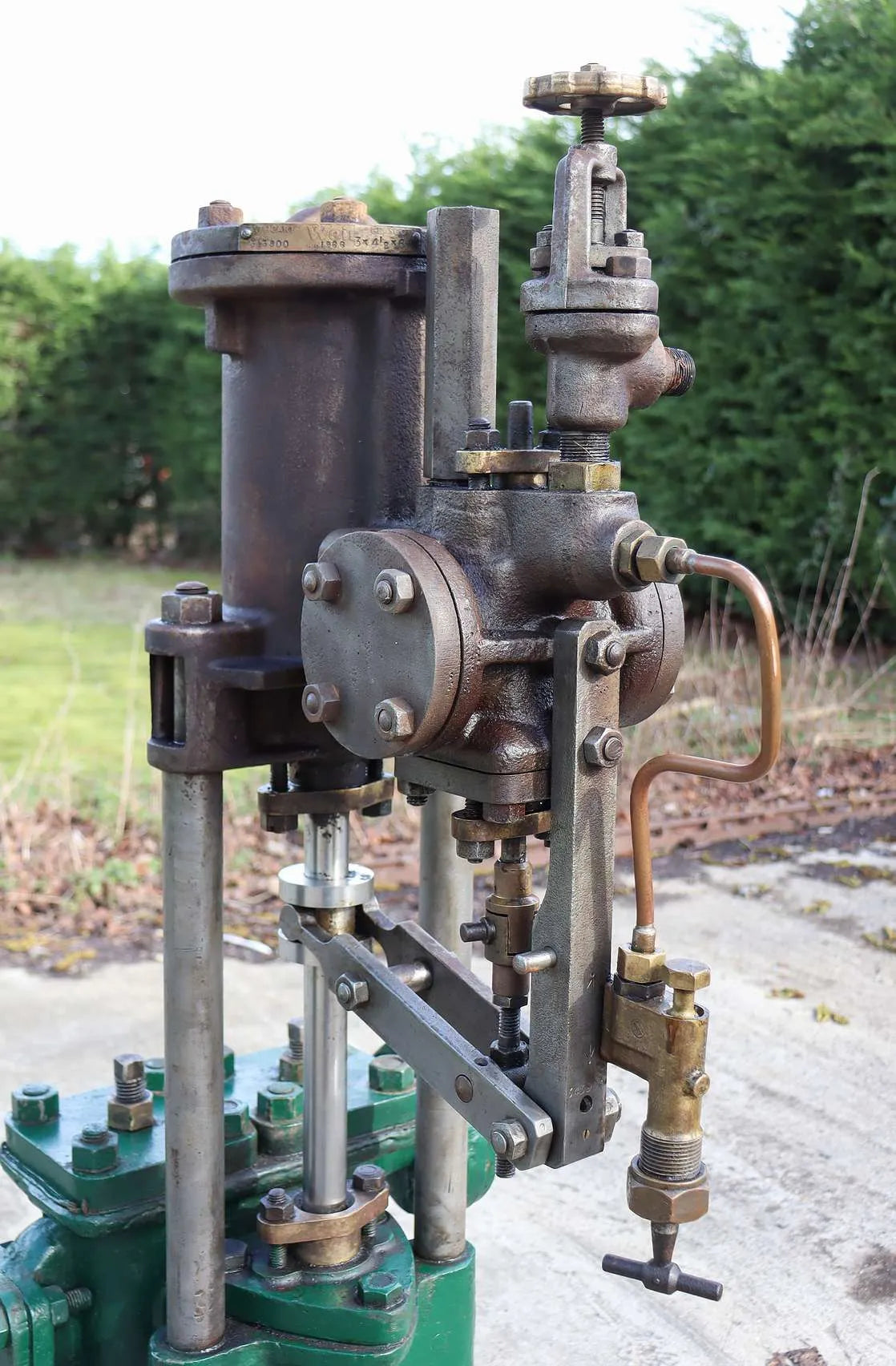 3 x 4 1/2 x 6 Weir steam pump