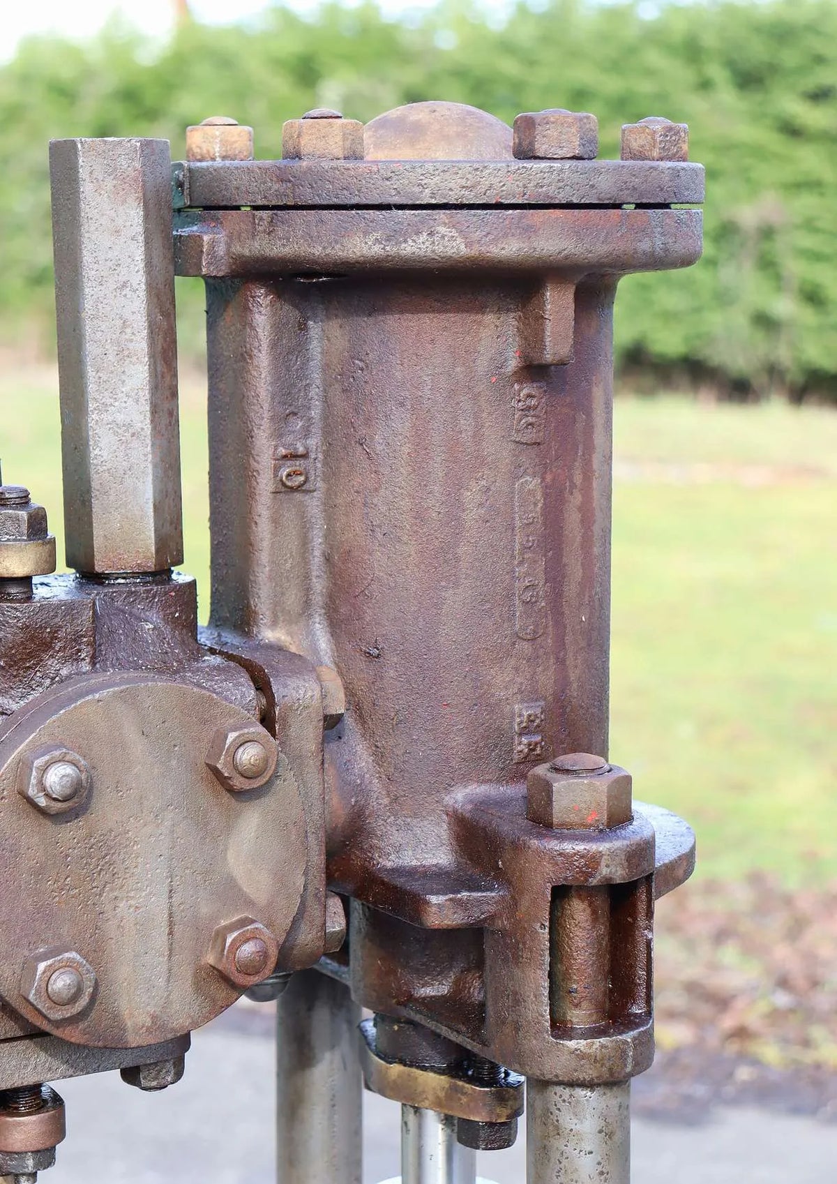 3 x 4 1/2 x 6 Weir steam pump