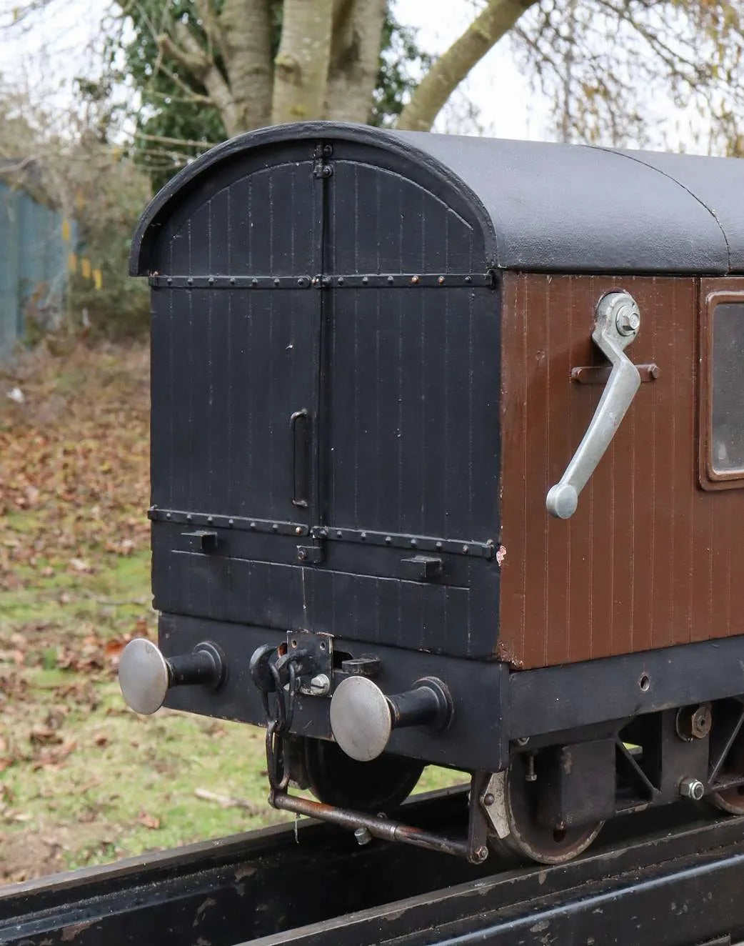 5 inch gauge vacuum braked bogie wagon