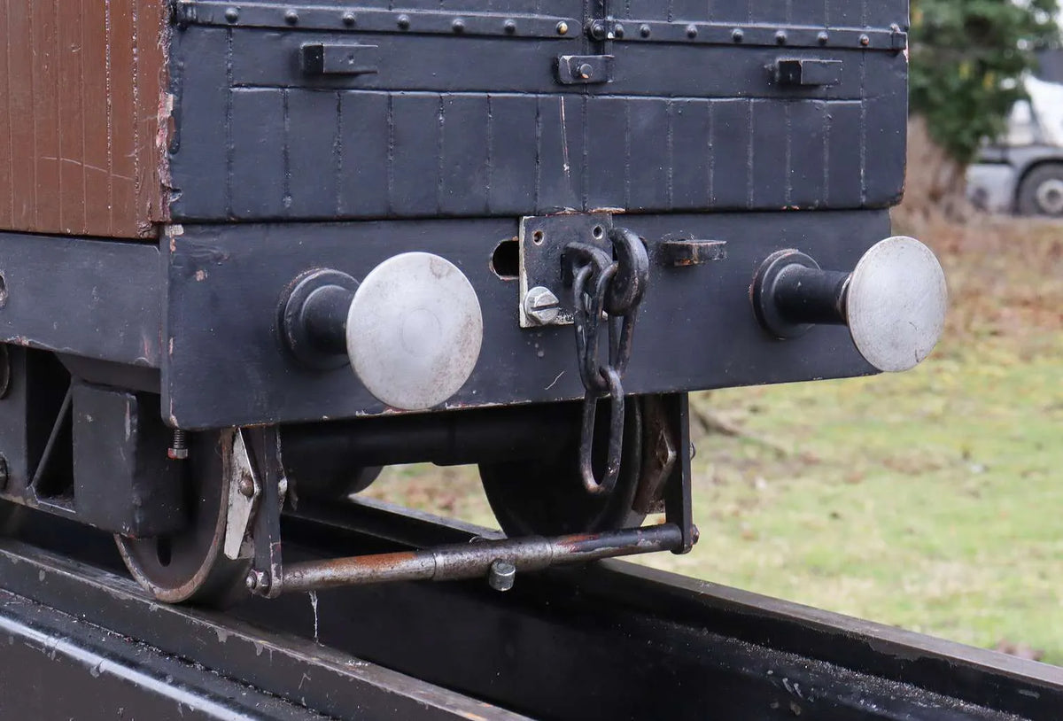 5 inch gauge vacuum braked bogie wagon