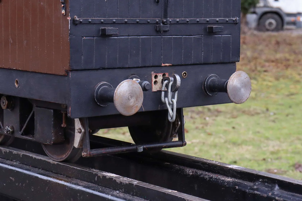 5 inch gauge vacuum braked bogie wagon