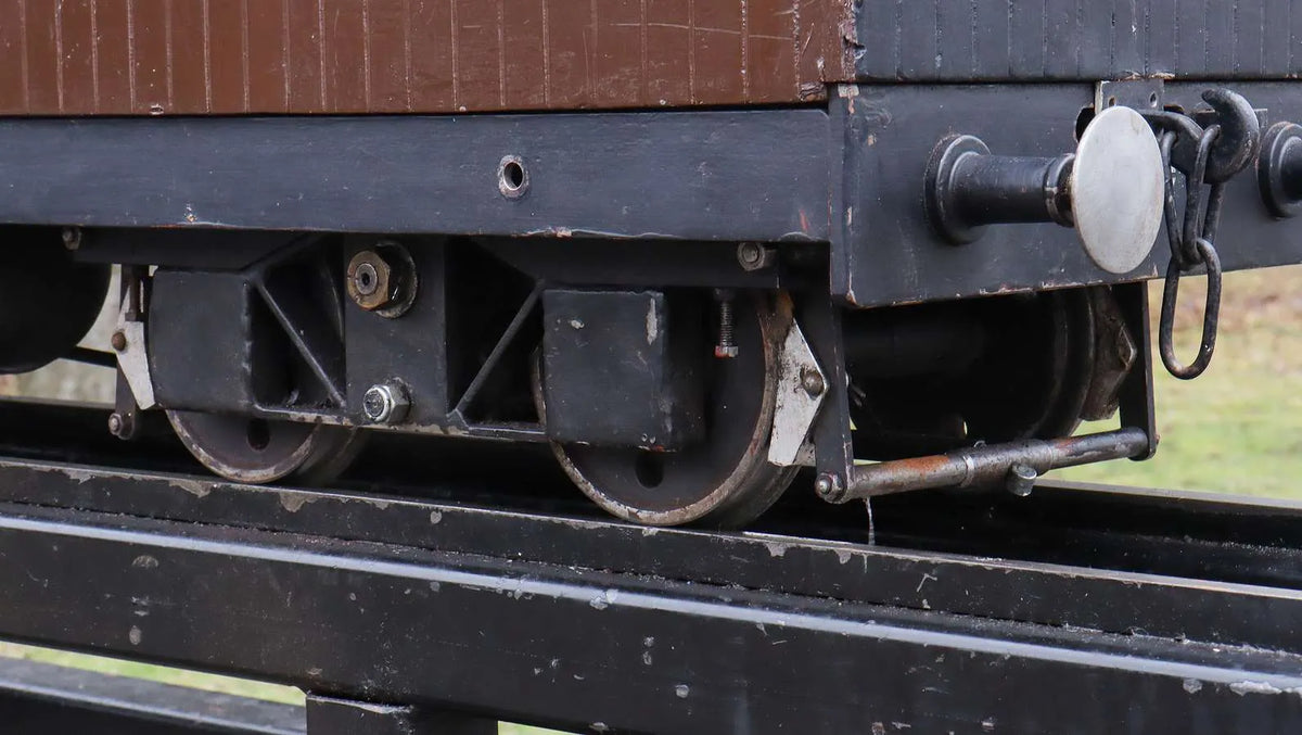 5 inch gauge vacuum braked bogie wagon