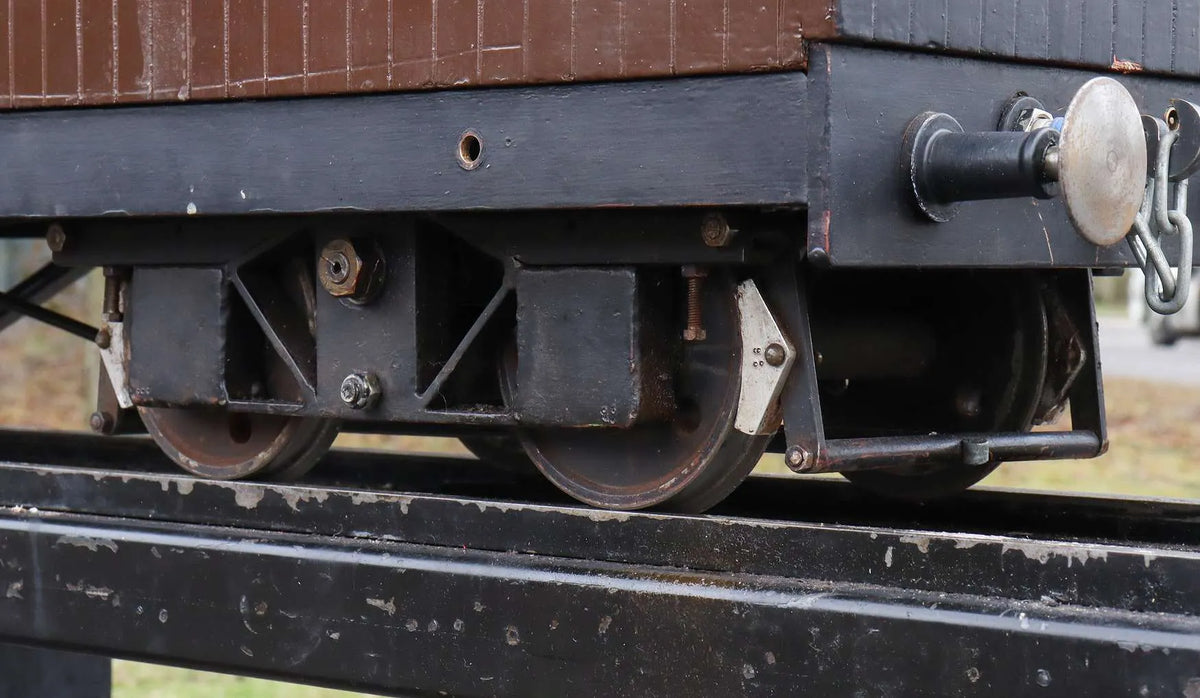 5 inch gauge vacuum braked bogie wagon