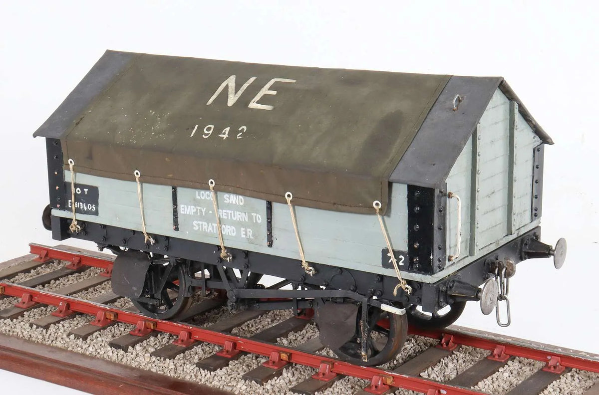 5 inch gauge covered plank wagon