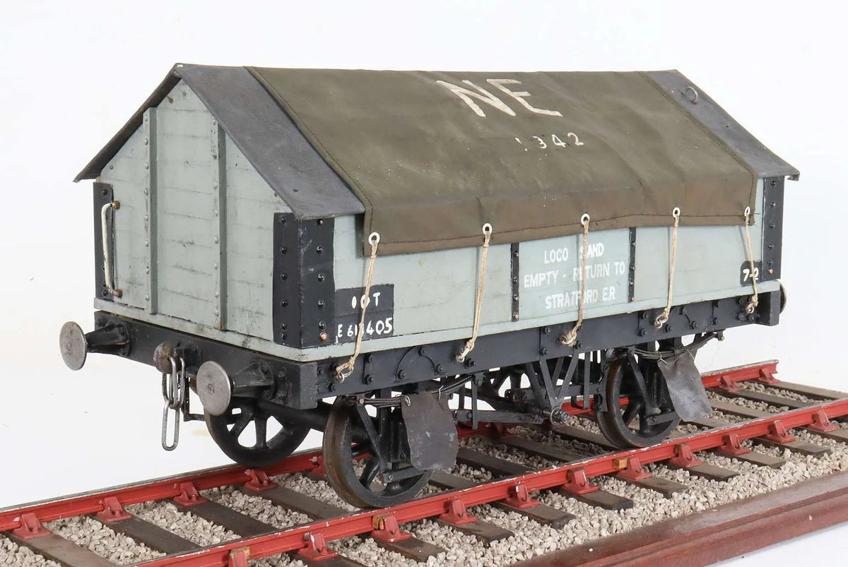 5 inch gauge covered plank wagon