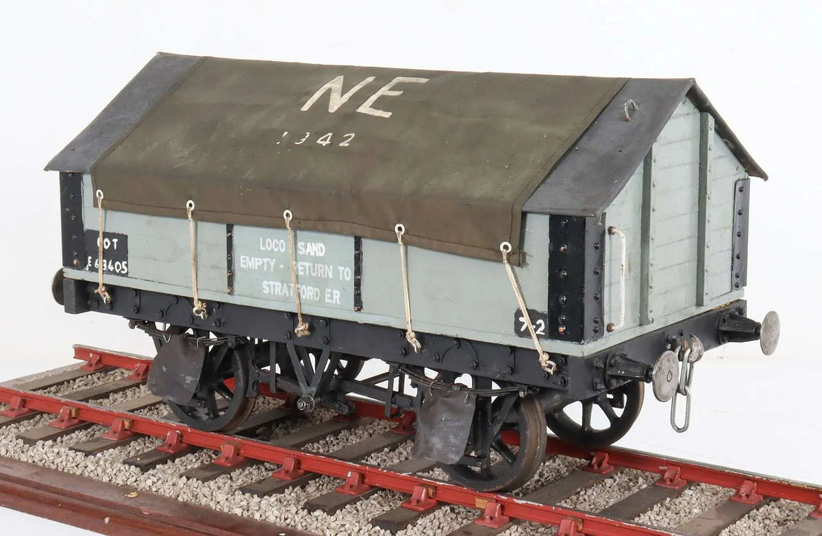5 inch gauge covered plank wagon