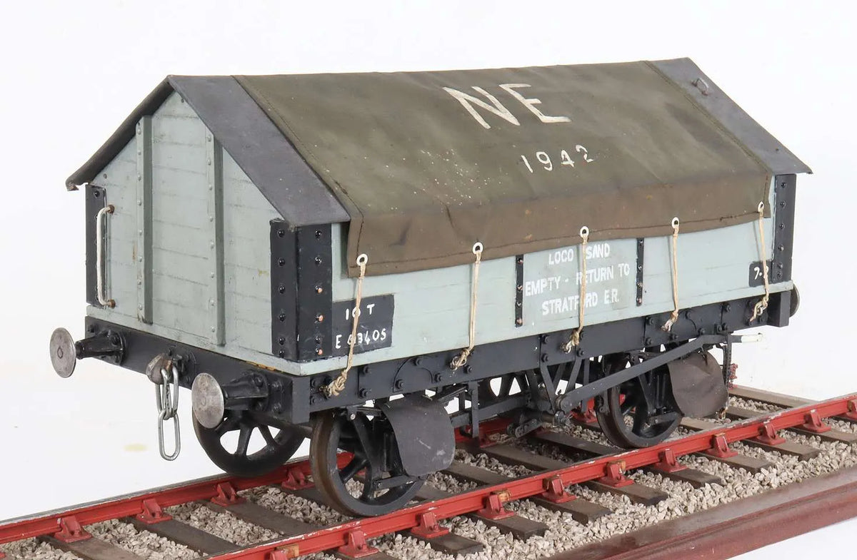 5 inch gauge covered plank wagon