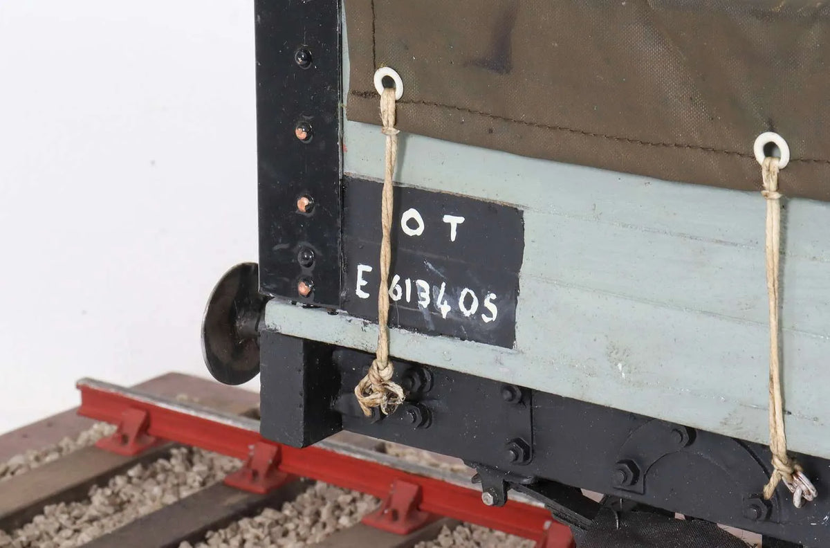 5 inch gauge covered plank wagon