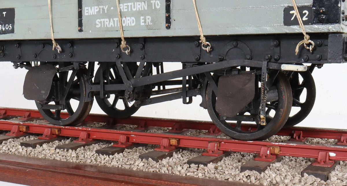 5 inch gauge covered plank wagon