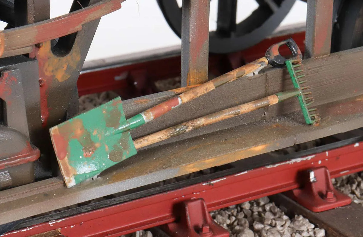 5 inch gauge GWR shunters wagon