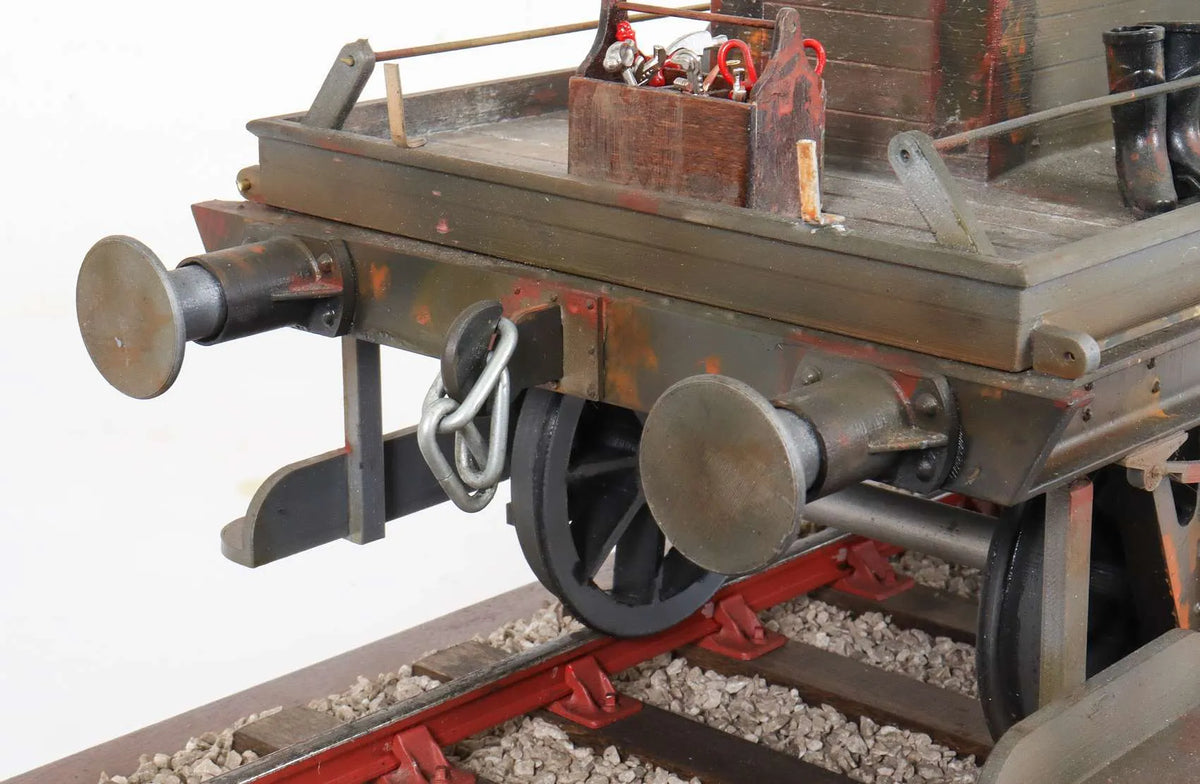 5 inch gauge GWR shunters wagon