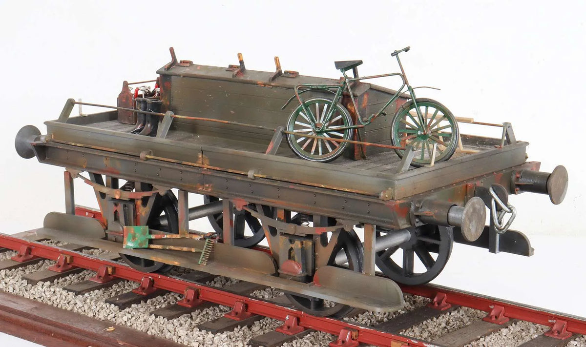 5 inch gauge GWR shunters wagon