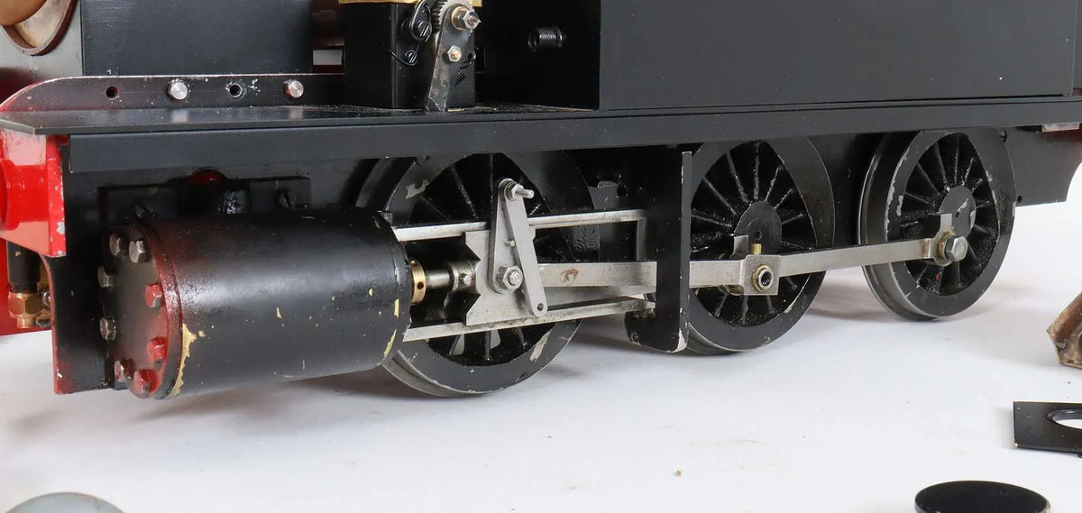 3 1/2 inch gauge part-built Rob Roy 0-6-0T with air running chassis