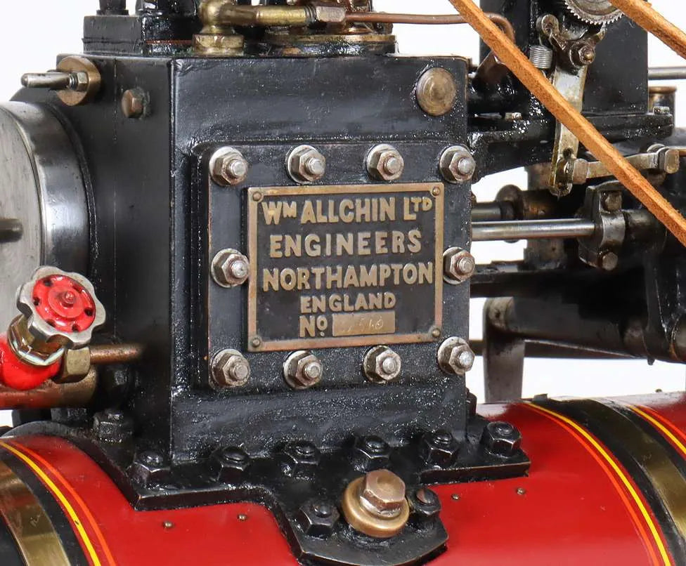 1 1/2 inch scale Allchin agricultural engine