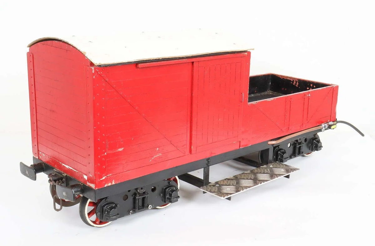 5 inch gauge ground level driving truck