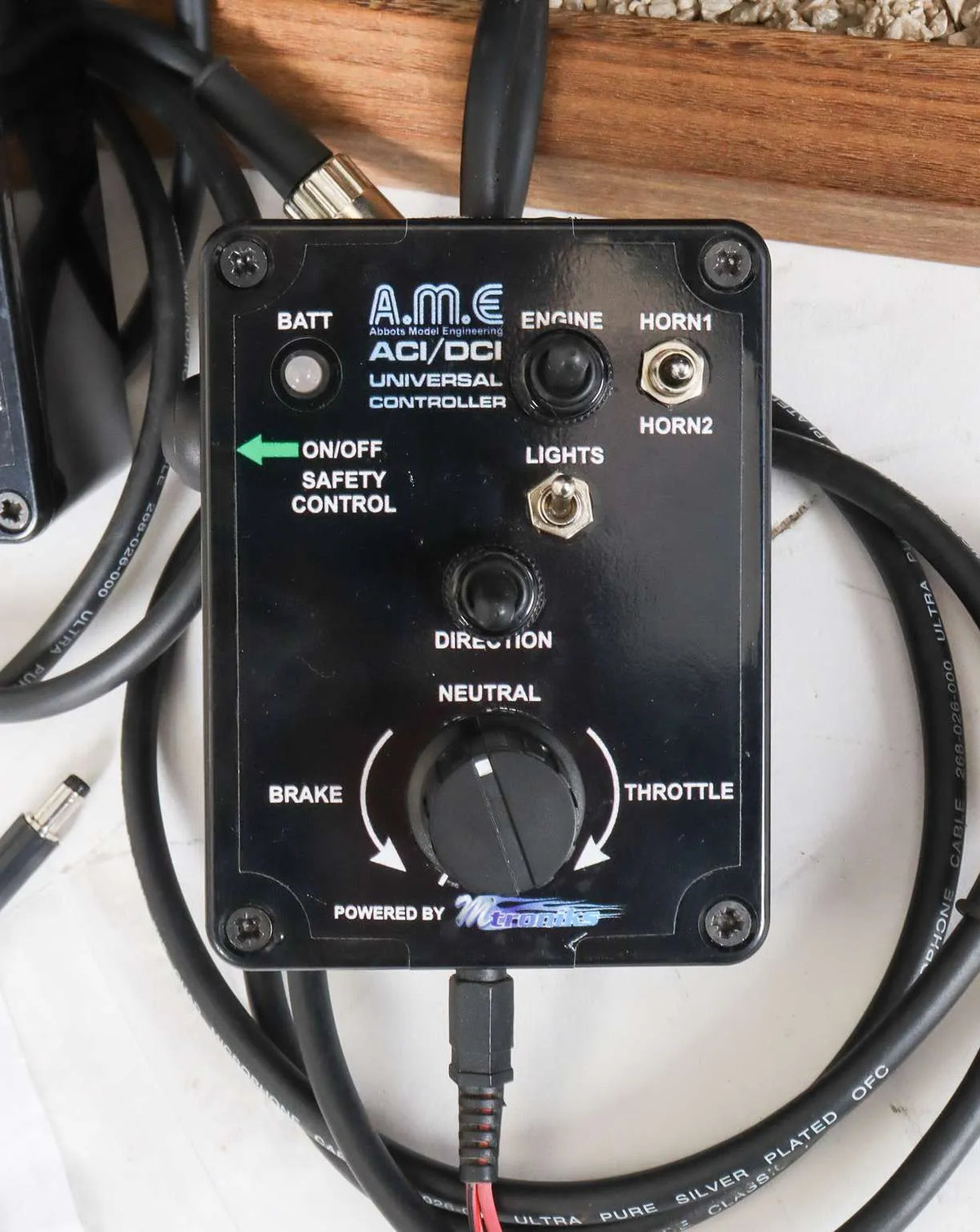 5 inch gauge AME "Vulcan 4" battery electric