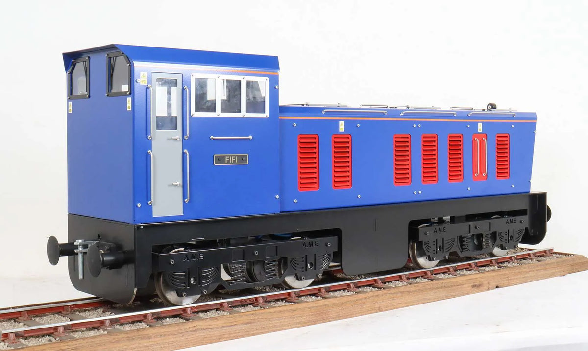 5 inch gauge AME "Vulcan 4" battery electric