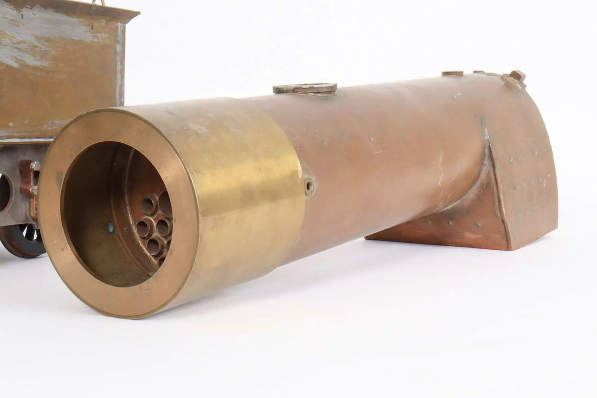 3 1/2 inch gauge GNR Atlantic copper boiler and tender