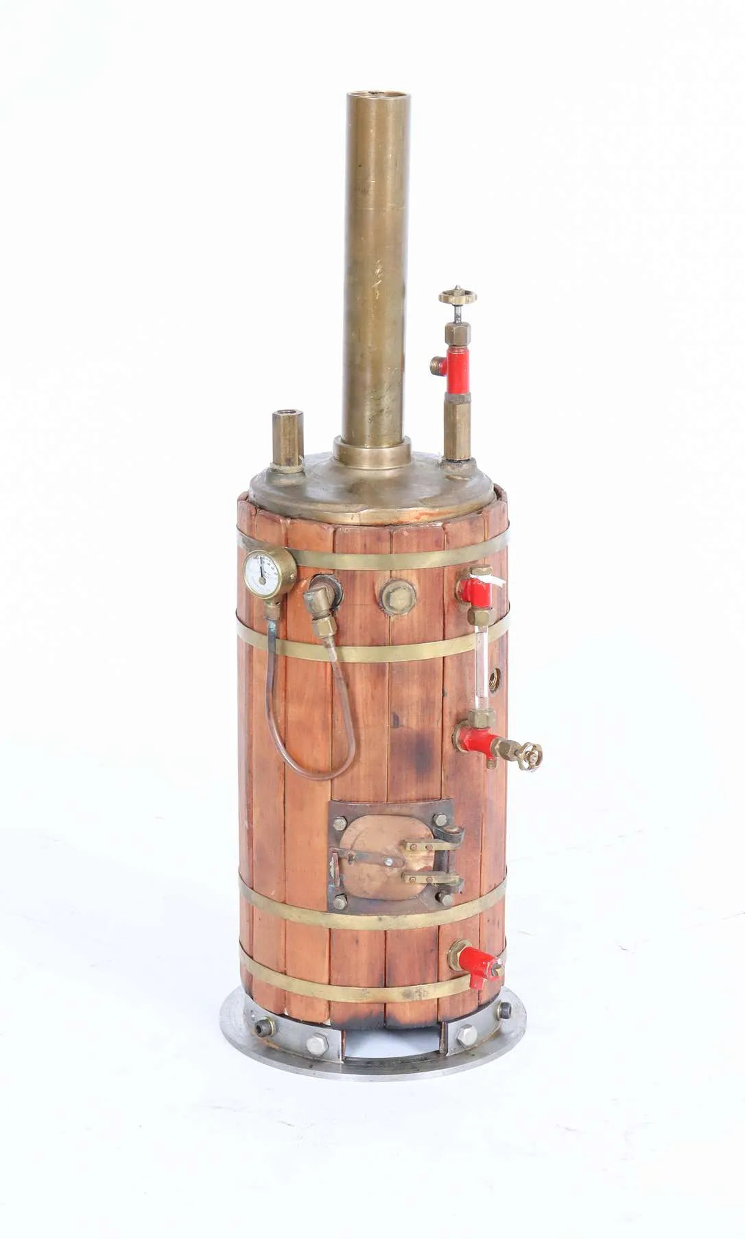 Small vertical boiler
