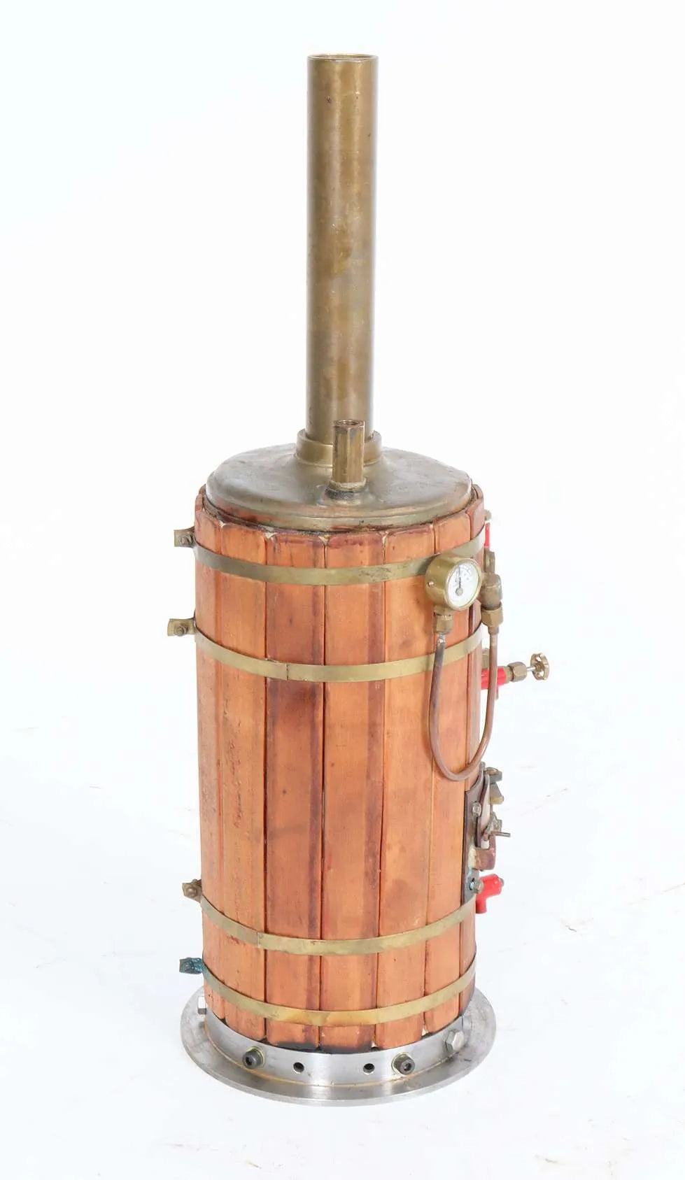 Small vertical boiler