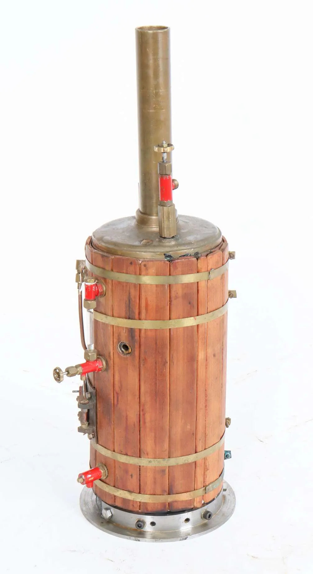 Small vertical boiler