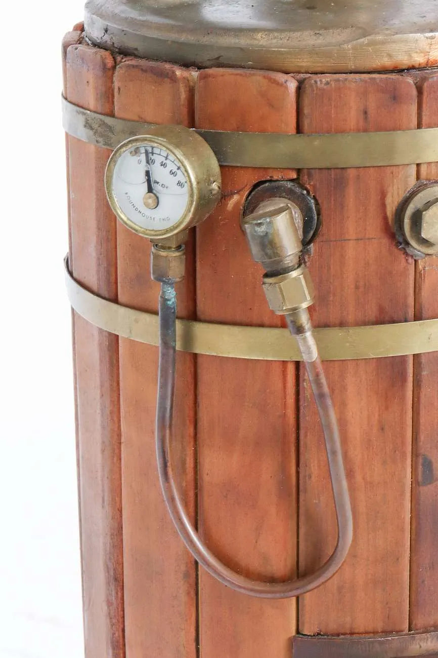 Small vertical boiler