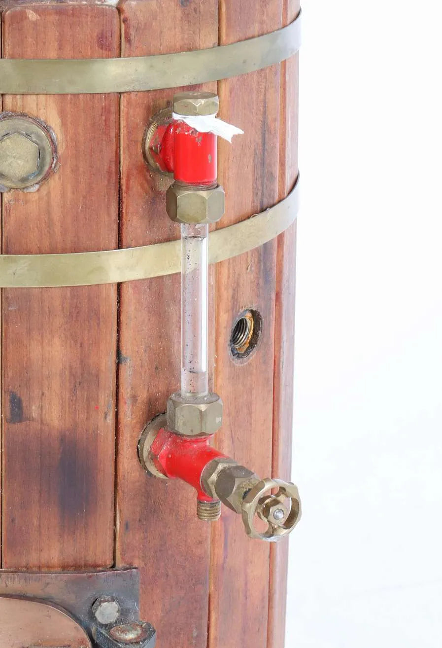 Small vertical boiler