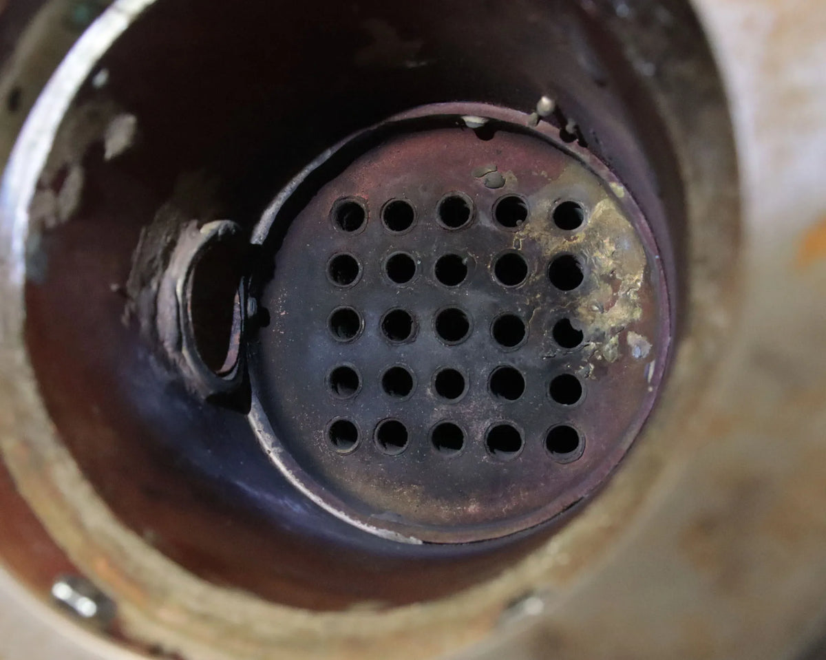 Small vertical boiler