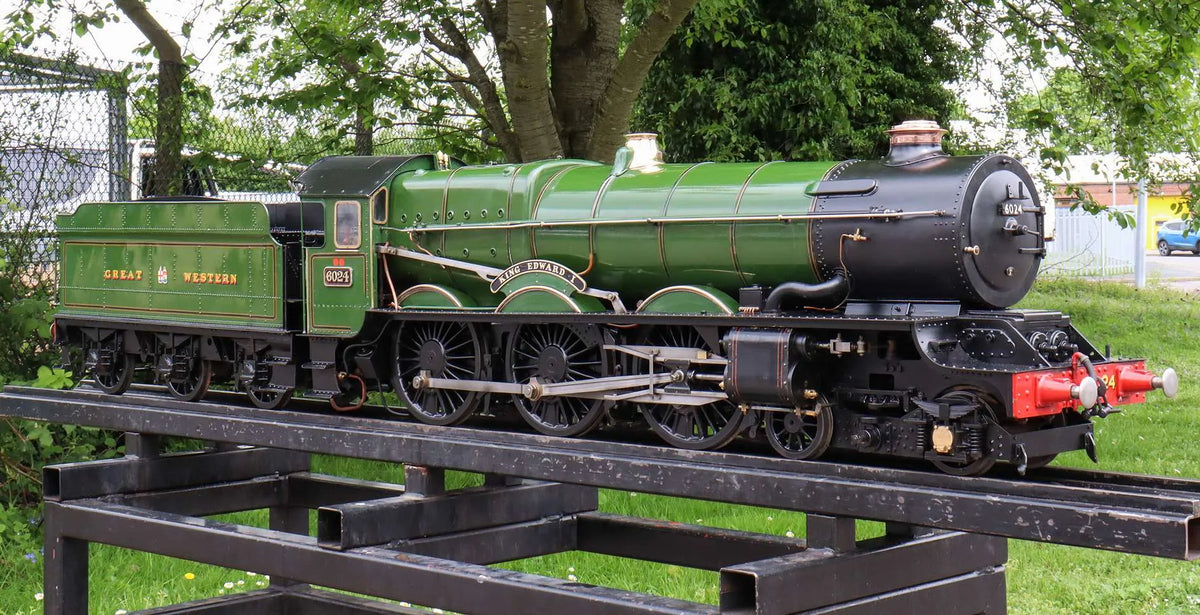 5 inch gauge GWR 4-6-0 No.6024 "King Edward I"