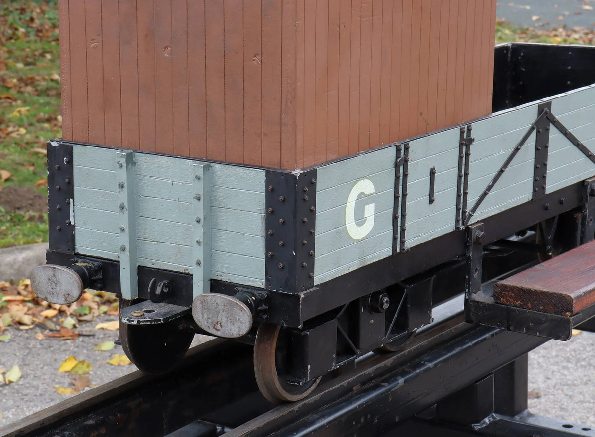 5 inch gauge braked bogie driving truck