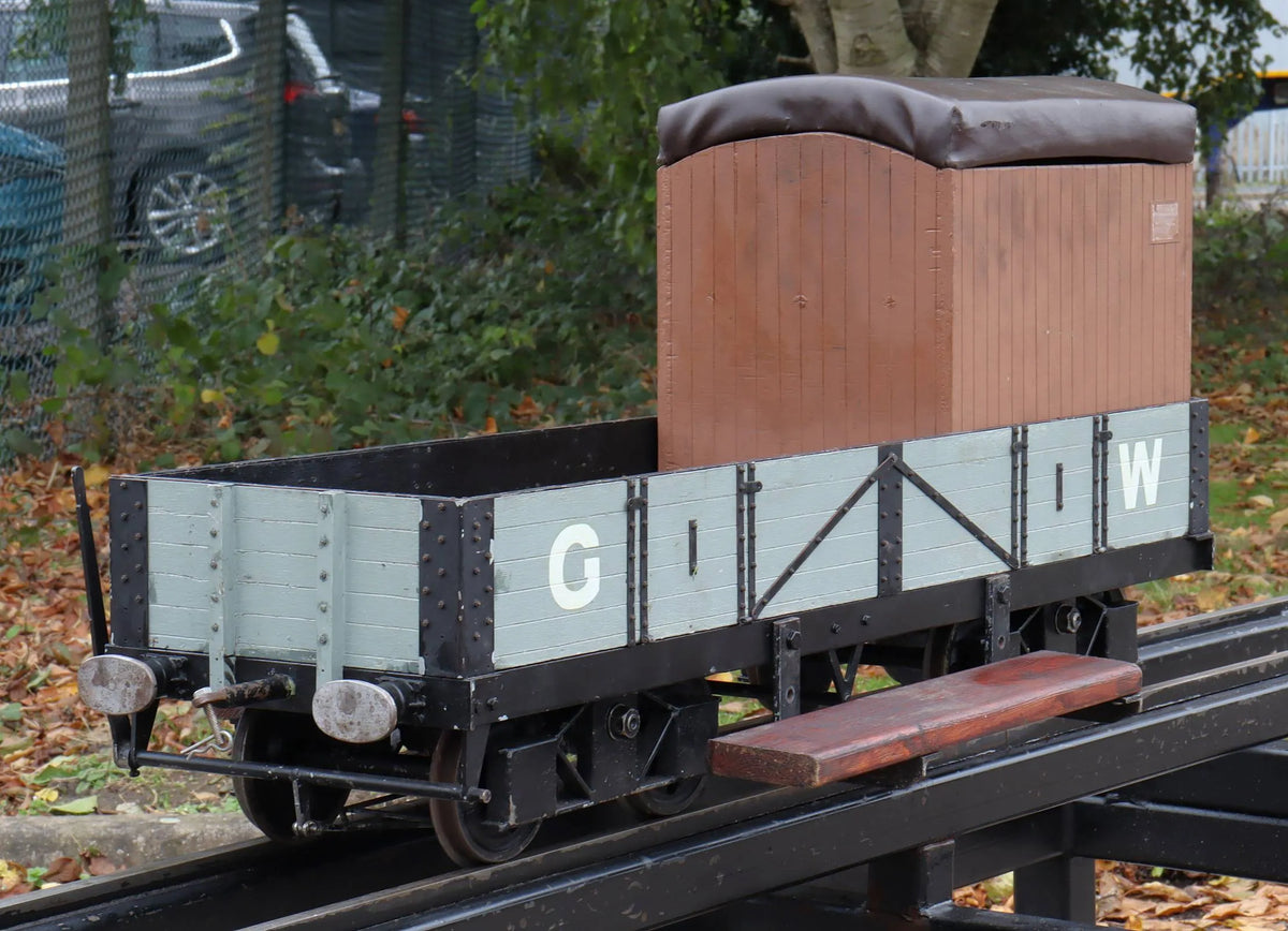 5 inch gauge braked bogie driving truck