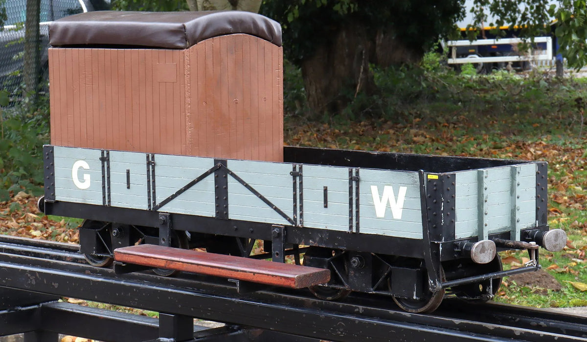 5 inch gauge braked bogie driving truck