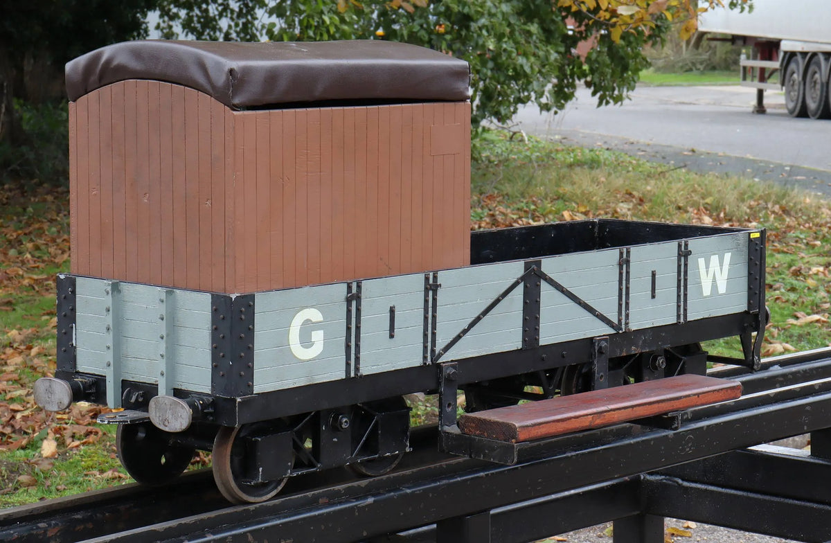 5 inch gauge braked bogie driving truck