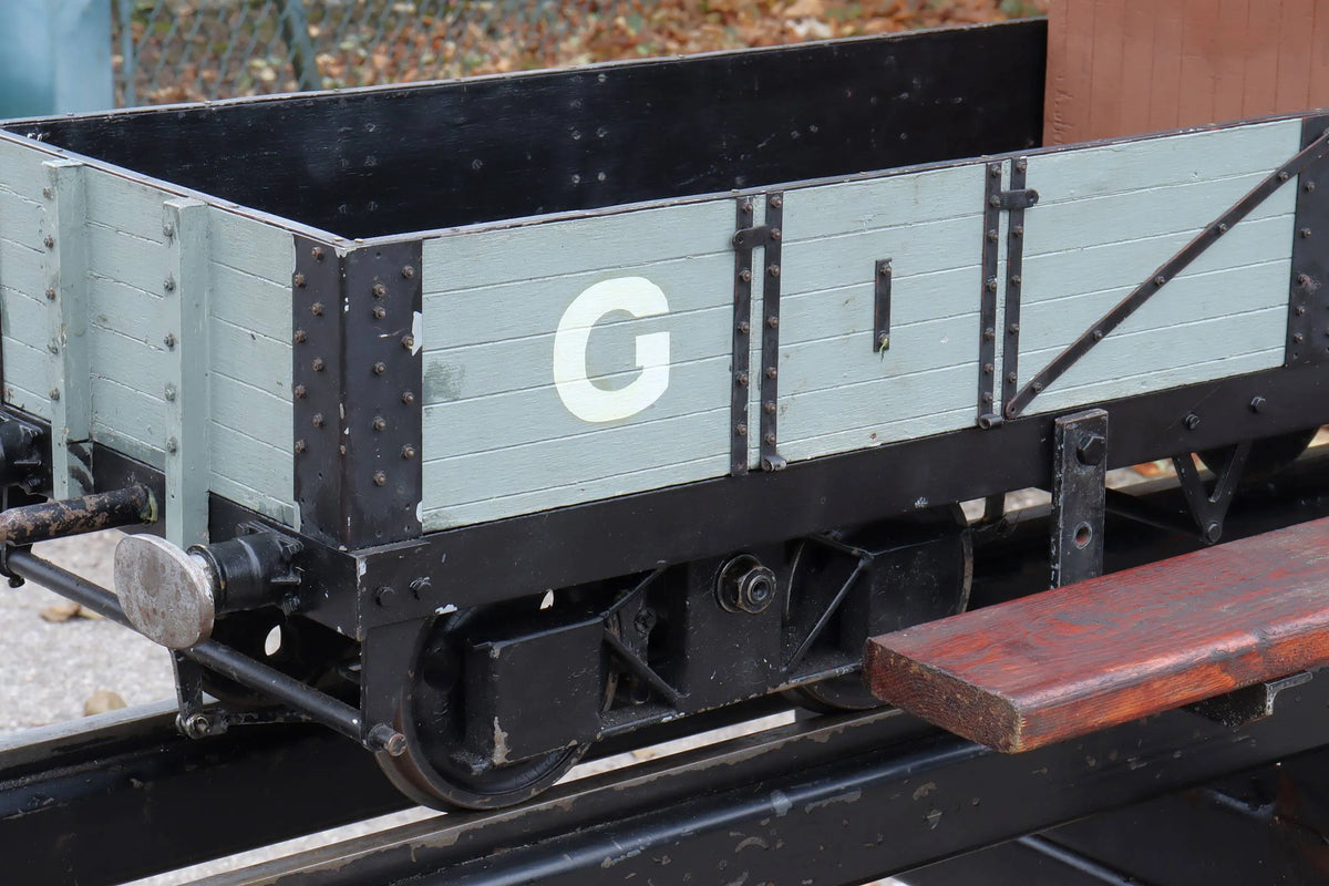 5 inch gauge braked bogie driving truck