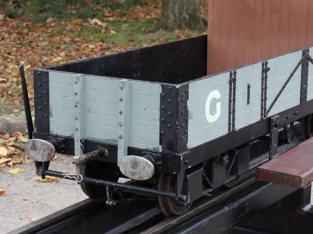 5 inch gauge braked bogie driving truck