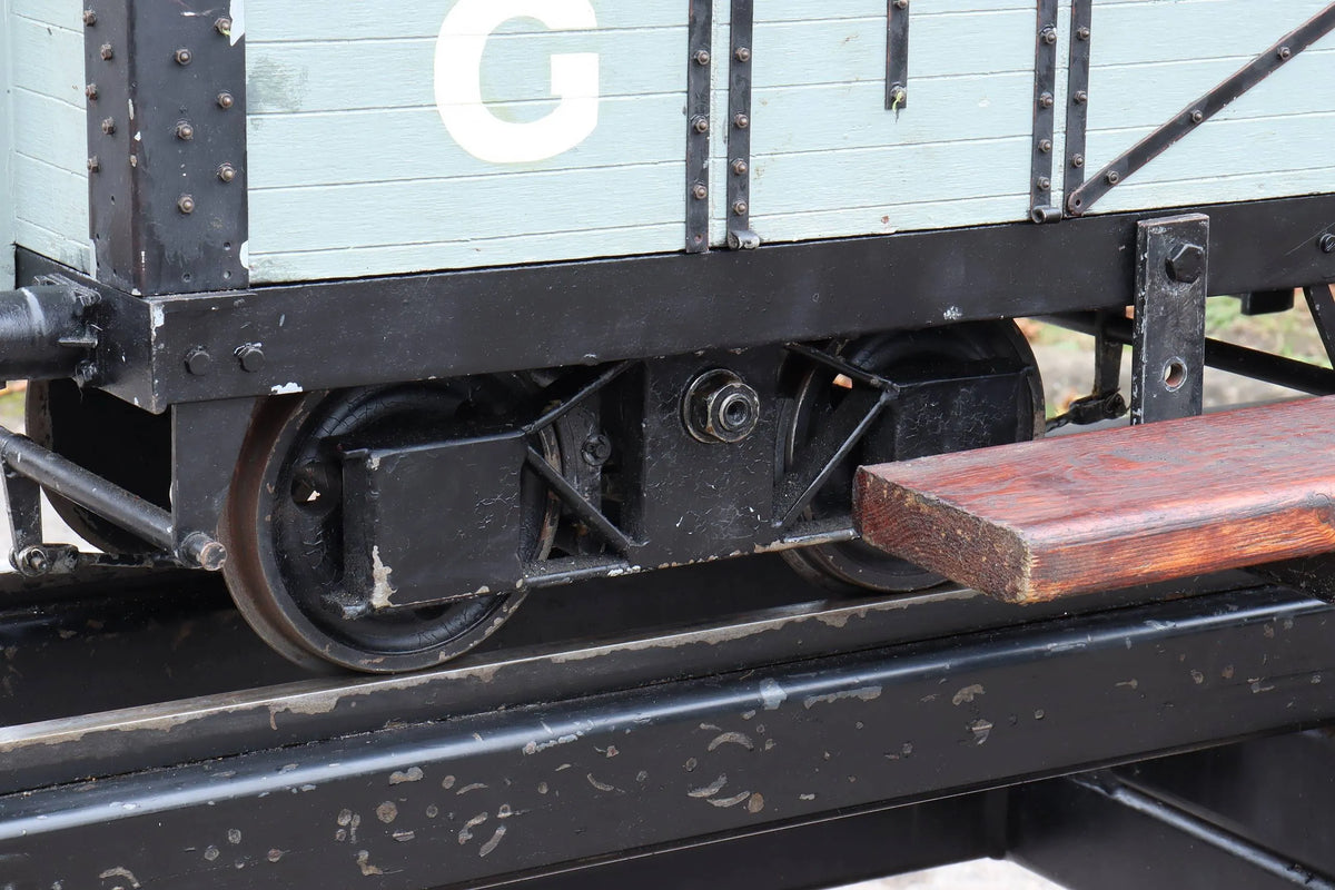 5 inch gauge braked bogie driving truck