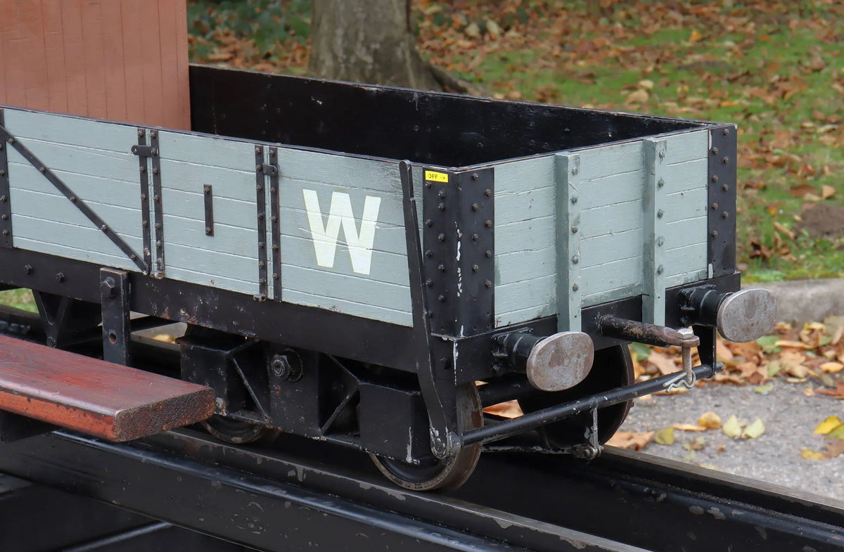 5 inch gauge braked bogie driving truck